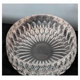 Assorted Vintage Crystal Servingware Collection Including Capri Decanter