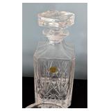 Assorted Vintage Crystal Servingware Collection Including Capri Decanter