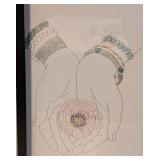 ML - Set of 4 Framed Ikea Art Prints, Assorted Designs