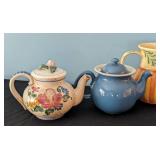 LR - Assorted Pitchers and Teapots Collection - Gail Pittman, Arabia, Hoganas, More