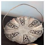 ML - Collection of Vintage Silver Plated Servingware with 13.5 Inch Tray