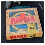 ML - Pair of Fishing Poles with Reels and Assorted Tackle Boxes and Lures