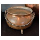 ML - Vintage Copper and Pewter Serving Ware Collection - 5 Pieces