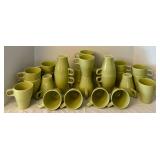 DR - Set of 25 IKEA Fargrik Lime Green Mugs