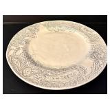 DR - Pottery Barn Scarlet 9 Dinner Plates and 10 Mugs Set with Paisley Pattern