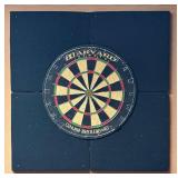 LLR - Harvard Sports Bristle Dartboard Set with Foam Backing and Dart Accessories