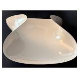 DR - Alessi Italy Metal Platter by Steven Blaess with 4 Burquest Imports Mugs