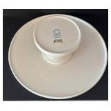 DR - Porcelain Serving Set with Dessert Stand and Decorative Platters