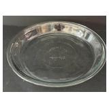 K - Set of 6 Pyrex Glass Pie Dishes Assorted Sizes up to 10 Inches
