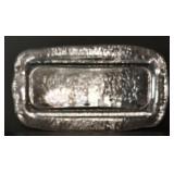 DR - Set of 3 Floral Glasses with 13.5 x 7 in. Rectangular Glass Platter