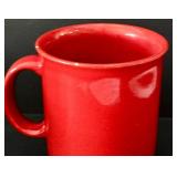 K - Set of 5 Holiday Earthenware Mugs with Festive Designs