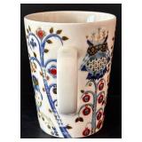 K - iittala Taika Porcelain Mug and Pier 1 Red Earthenware Bowl