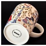 K - iittala Taika Porcelain Mug and Pier 1 Red Earthenware Bowl