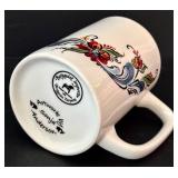 K - Set of 5 Nordic Theme Bergquist Imports Coffee Mugs