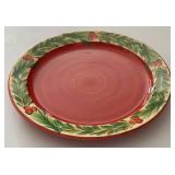 LR - Gayle Pittman Signed 15-Inch Hand-Painted Platter 2003