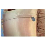 LR - Decor Collection with Pillows, Wooden Painted Fish, and New Pillow Covers