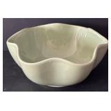 K - Assorted Serveware Lot: Furio Eden Fruit Platter, Simplydesignz Flower Platter, Chantal Red Hearts, GP Green Bowl