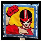 LR - Set of 2 Throw Pillows with Cartoon and Floral Designs and 1 Goose-Themed Pillow Cover