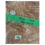 Pork Belly Vacuum-Sealed Cut - 8Lbs 1.5ozs