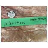 Pork Belly - 5 Lbs 14 Oz