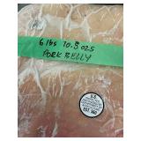 Pork Belly - 10.5 oz - USDA Inspected (Est. 360)