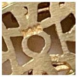 15-Inch Double Strand Angel Skin Coral Bead Necklace with 14K Gold Clasp