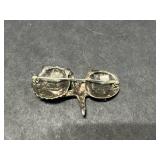 Collection of Nautical Brooches, Shell Clip, and Dolphin Necklace