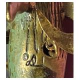 Collection of Nautical Brooches, Shell Clip, and Dolphin Necklace