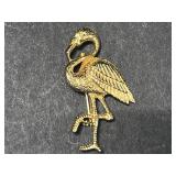 Jewelry Collection: Heart Necklace, 6.5" Shell Bracelet, and Assorted Pins