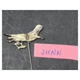 Jewelry Collection: Heart Necklace, 6.5" Shell Bracelet, and Assorted Pins