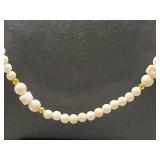 Vintage Jewelry Set: Coral Red Necklace, Double-Strand Bead Bracelet, and Brooch