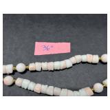 Vintage Jewelry Set: Coral Red Necklace, Double-Strand Bead Bracelet, and Brooch