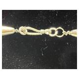 Vintage Coral Jewelry Set: Orange Branch Necklace, Gold Tone Brooch, and Native American Zuni Inlay Ring