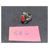 Collection of Vintage Coral Jewelry Including Necklaces, Rings, and Brooches