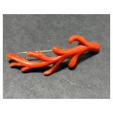 Vintage Coral and Shell Jewelry Collection - Necklaces, Brooch, Bracelet, and Pendant