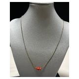 Vintage Coral and Shell Jewelry Collection - Necklaces, Brooch, Bracelet, and Pendant