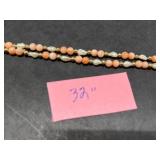 Coral Jewelry Collection Including Necklaces, Bracelets, Pin, Pendant and Ring