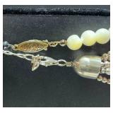 Collection of Coral and Bead Necklaces Including Multi-Strand, Branch, and Silver Accents