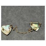 Jewelry Collection: 1928 Sandy Heart Necklace, Fish Brooch, Heart Pins, Bracelets, Hoop Earrings