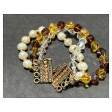 Jewelry Collection: 1928 Sandy Heart Necklace, Fish Brooch, Heart Pins, Bracelets, Hoop Earrings