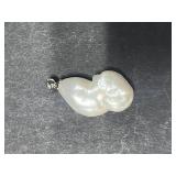 Lot of Pearl Necklaces, Earrings, Sterling Bracelet, Gold Tone Bracelet and Pendant