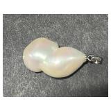 Lot of Pearl Necklaces, Earrings, Sterling Bracelet, Gold Tone Bracelet and Pendant