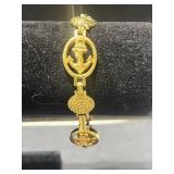 Lot of Pearl Necklaces, Earrings, Sterling Bracelet, Gold Tone Bracelet and Pendant