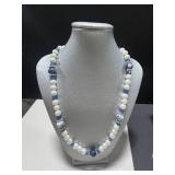 Lot of Pearl Necklaces, Earrings, Sterling Bracelet, Gold Tone Bracelet and Pendant