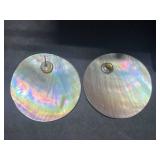 Vintage Pearl and Shell Jewelry Set with Necklace, Bracelets, and Earrings