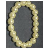 Collection of Imitation Pearl Necklaces and Bracelet