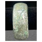 Sterling Silver Shell Jewelry Set with Necklace, Brooch, Pill Box and Abalone Bracelets