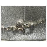 Collection of Sterling Silver Jewelry Including Dolphin Necklace, Anchor Pendants, and Cuff Bracelet