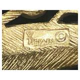 Vintage Jewelry Collection - Trifari Leaf Brooch, Seahorse Pin, Earrings, and More