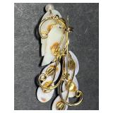Vintage Jewelry Collection - Trifari Leaf Brooch, Seahorse Pin, Earrings, and More